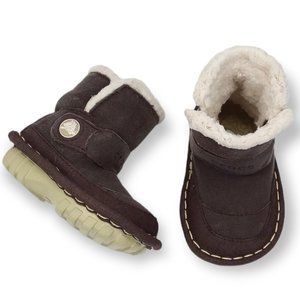 Crocs Crocasam Winter Boots Kid's Size 4C Brown